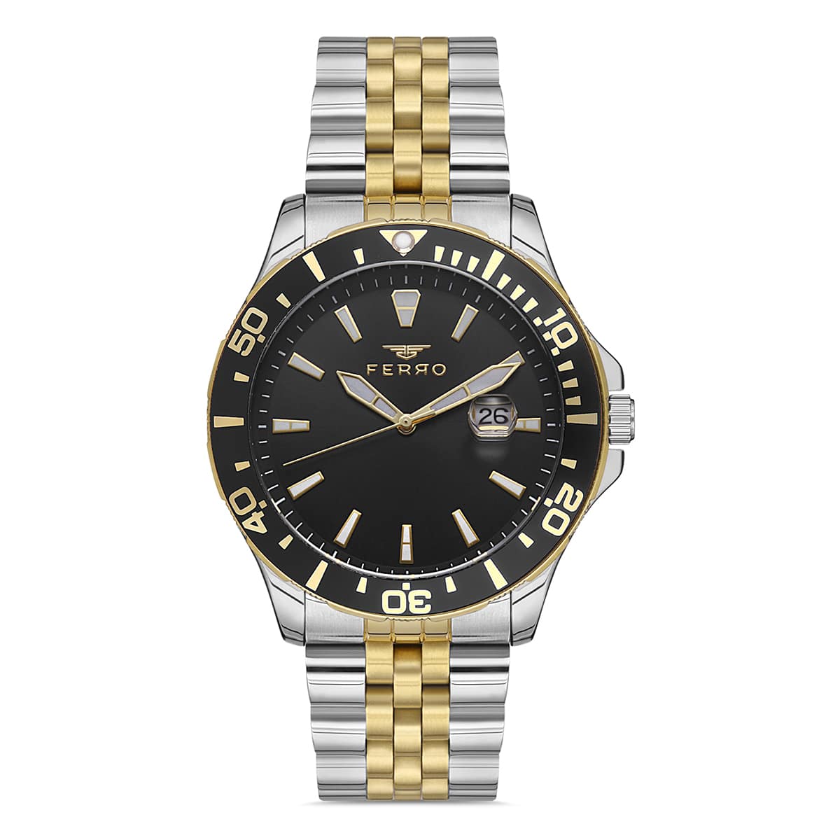 MONTRE FERRO HOMME ACIER